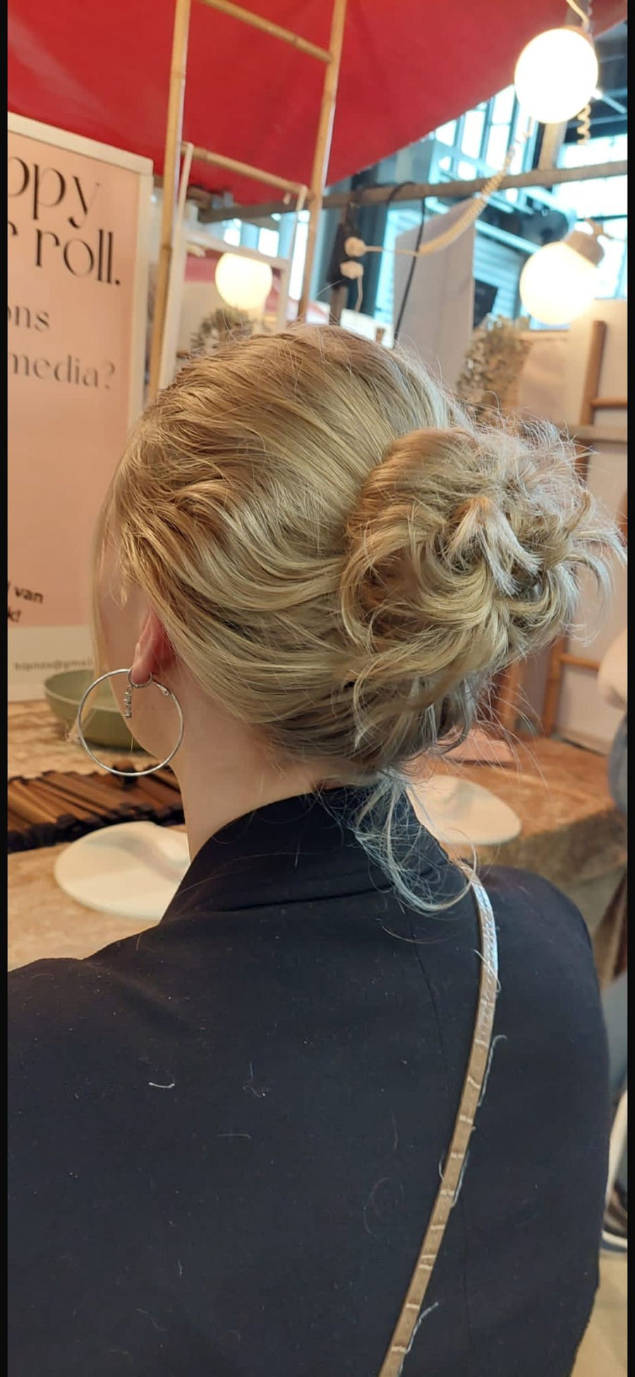 Happy Hair Roll lage blonde knot