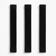 Happy Hair Roll zwart 3-pack – heatless curl haarroller voorkant