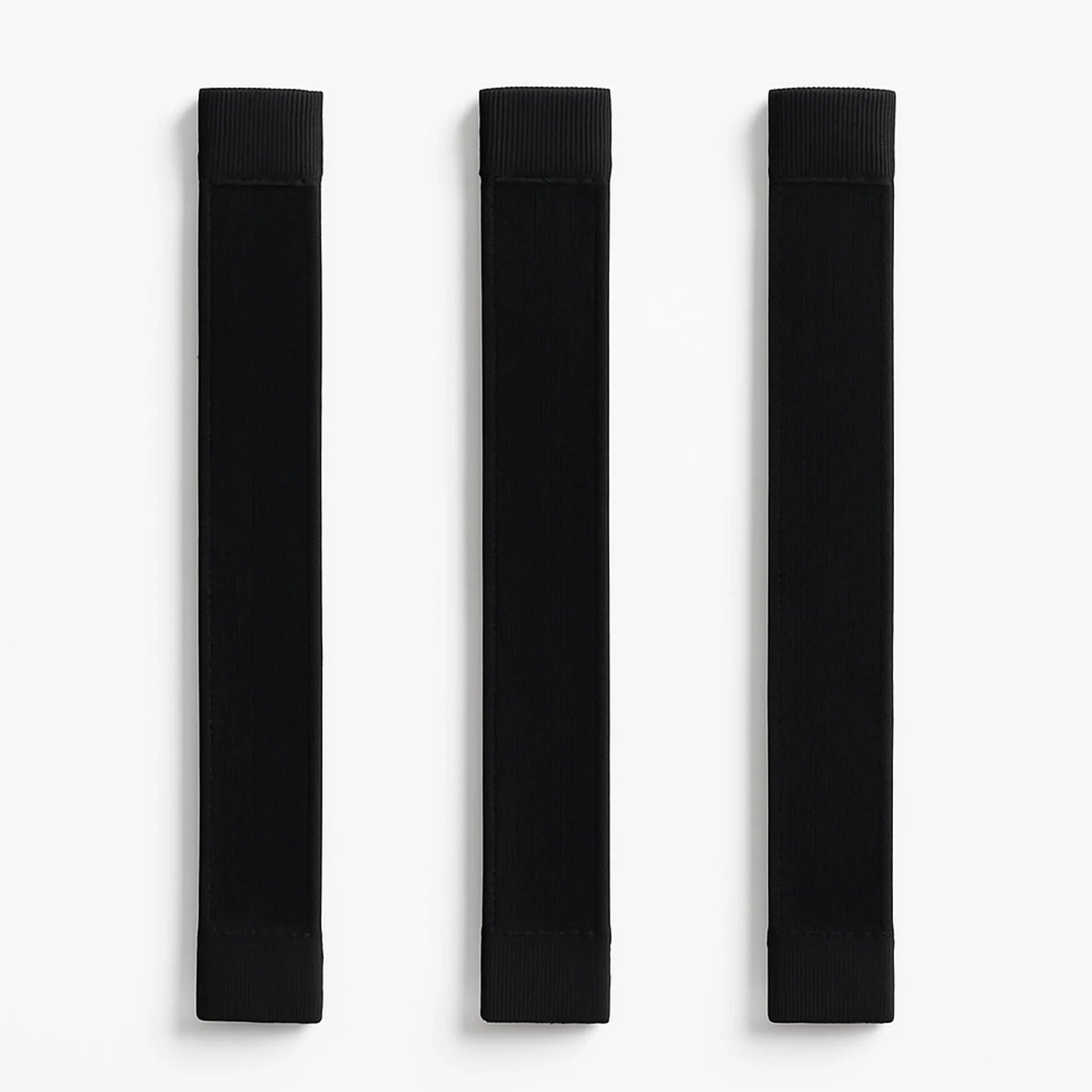 Happy Hair Roll zwart 3-pack – heatless curl haarroller voorkant