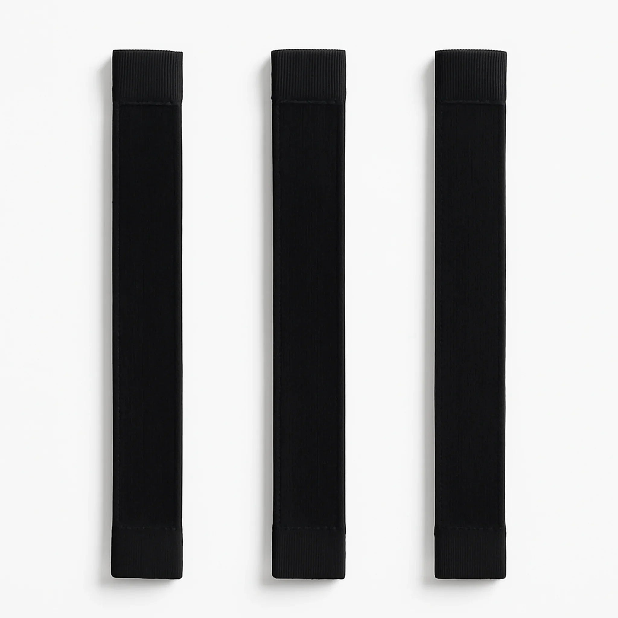 Happy Hair Roll zwart 3-pack – heatless curl haarroller voorkant